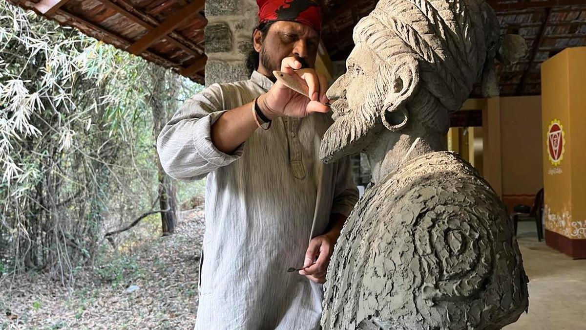 12 gems of India etched for posterity at a bustmaking camp The Hindu